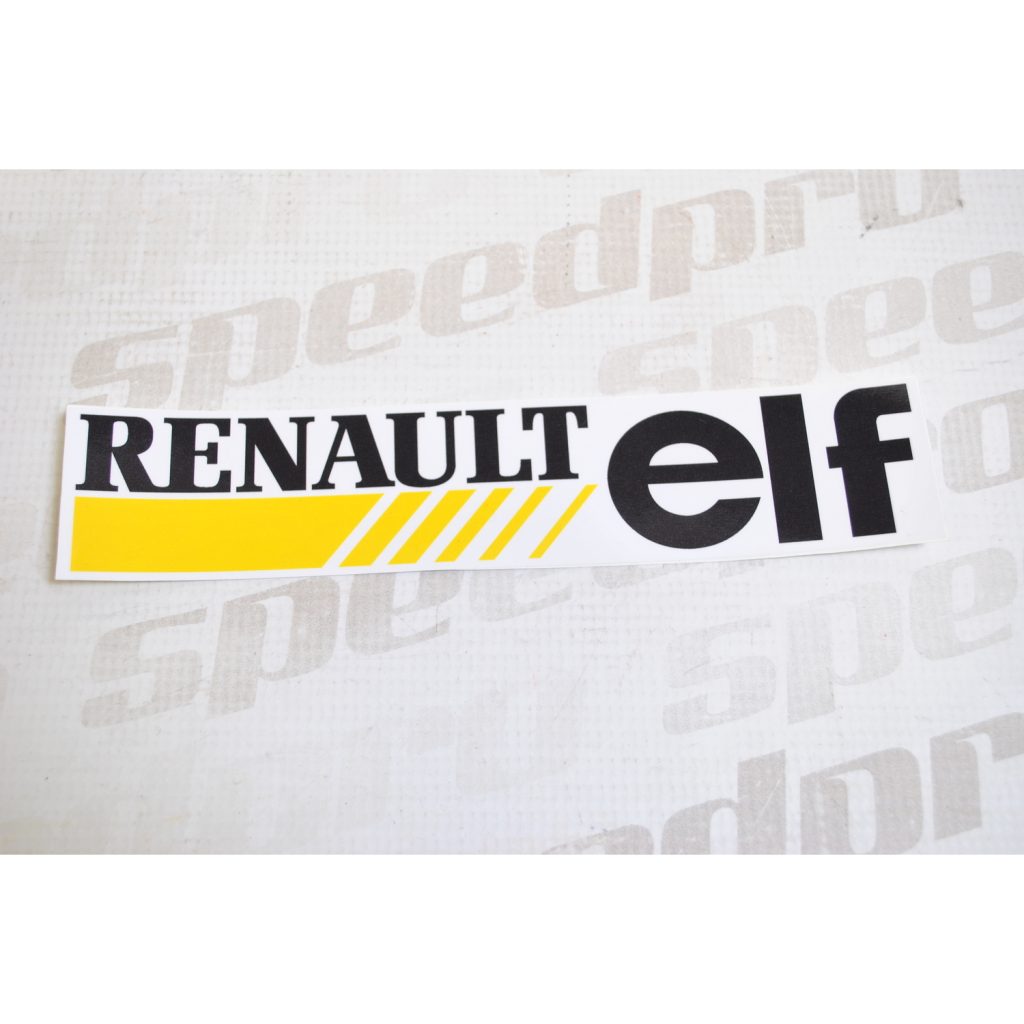 Samolepka – RENAULT ELF – RallyBazar & Speedpro shop – Plzeň vše pro ...