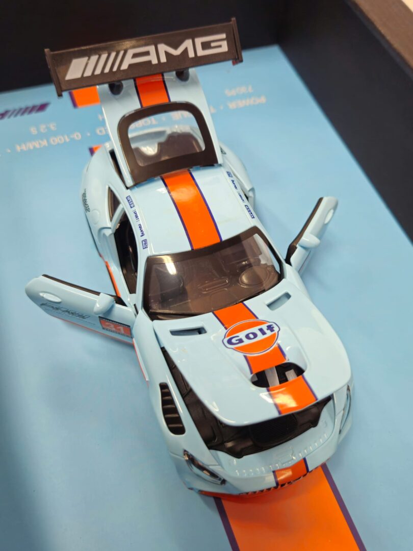 Model MERCEDES AMG - 3D rámeček na stěnu - Obrázek 4