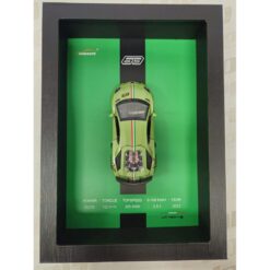 Model LAMBORGINI LP 780-4 - 3D rámeček na stěnu