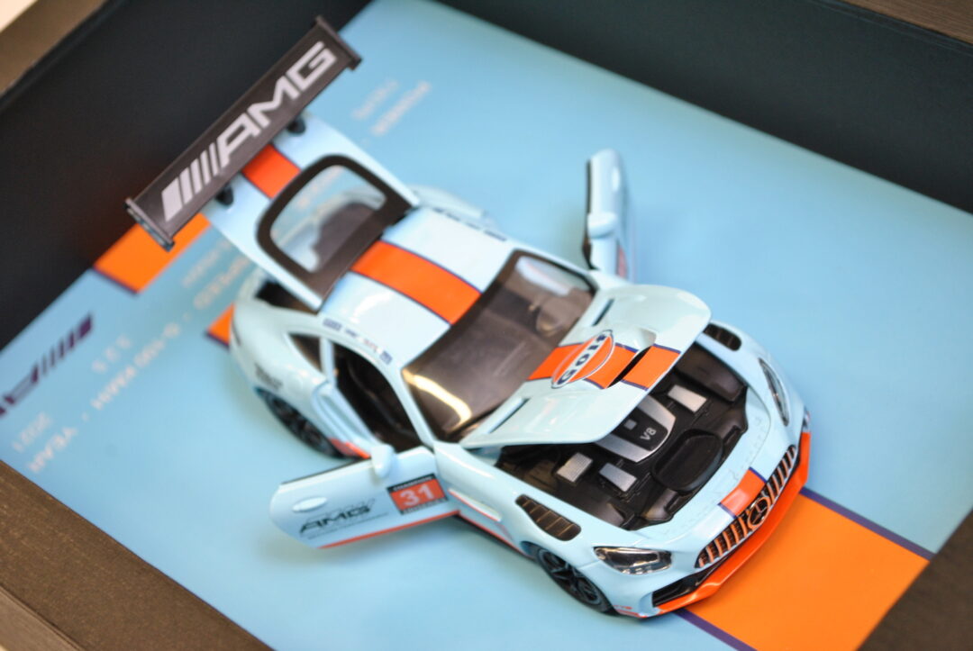 Model MERCEDES AMG - 3D rámeček na stěnu - Obrázek 3