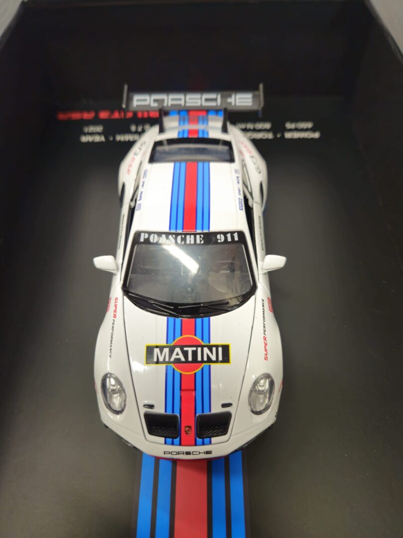 Model PORSCHE 911 GT3 RSR - 3D rámeček na stěnu - Obrázek 4