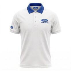 FORD RACING polokošile pánská - bílá