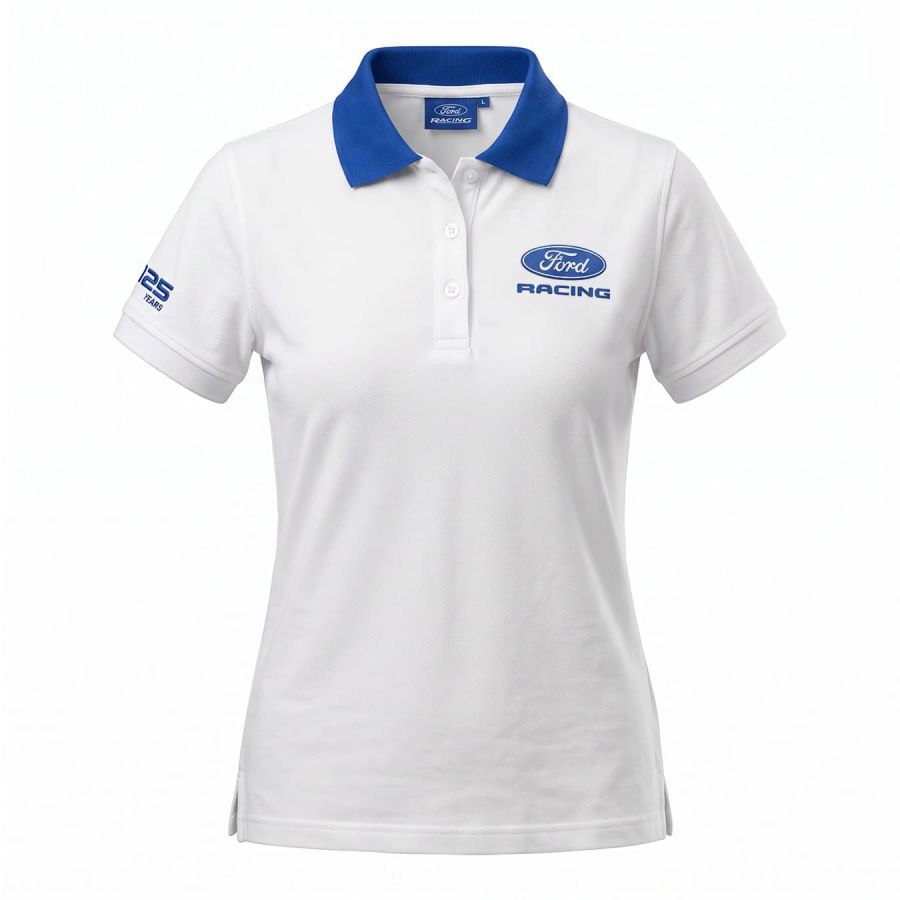 FORD RACING polokošile dámská - bílá