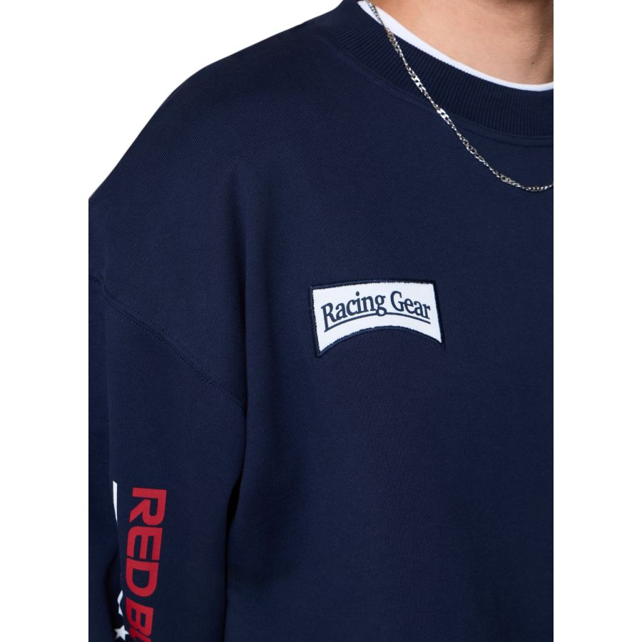 RED BULL mikina Pepe Jeans Speed - modrá - Obrázek 4