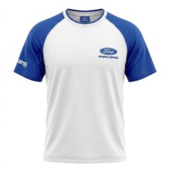 FORD RACING tričko - bílé