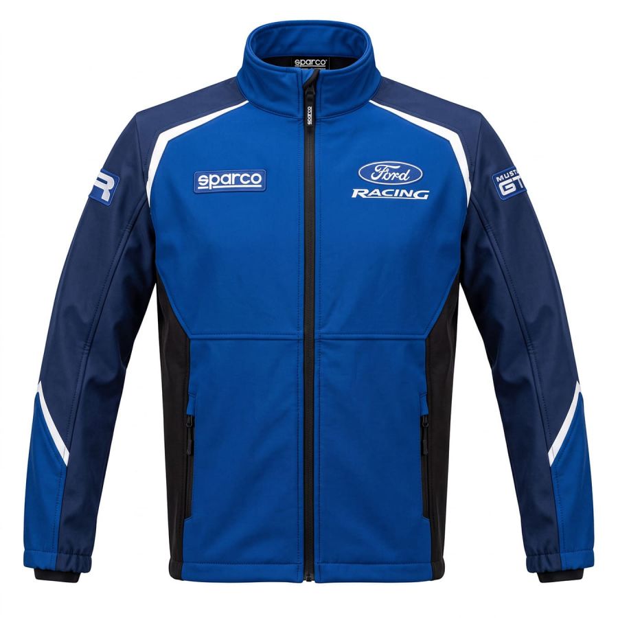 FORD RACING bunda softshellová - modrá