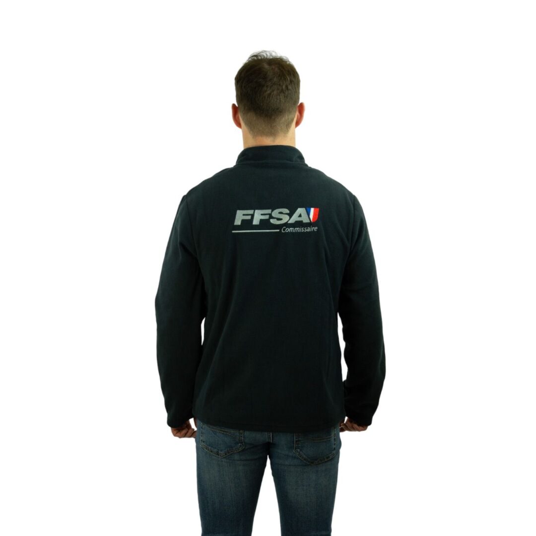 FFSA Commissaire pánský bunda – fleece – námořnická modrá - Obrázek 2