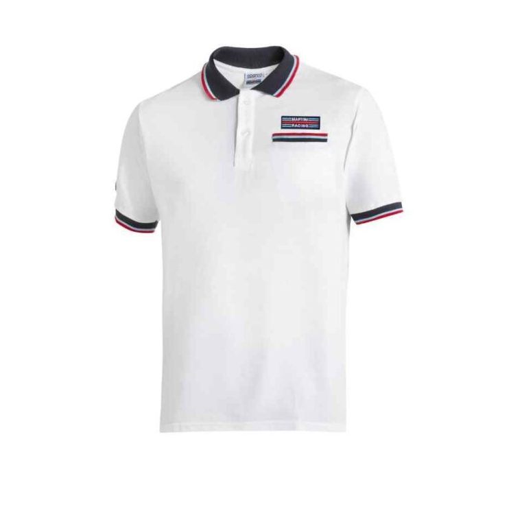 SPARCO MARTINI polokošile bílá